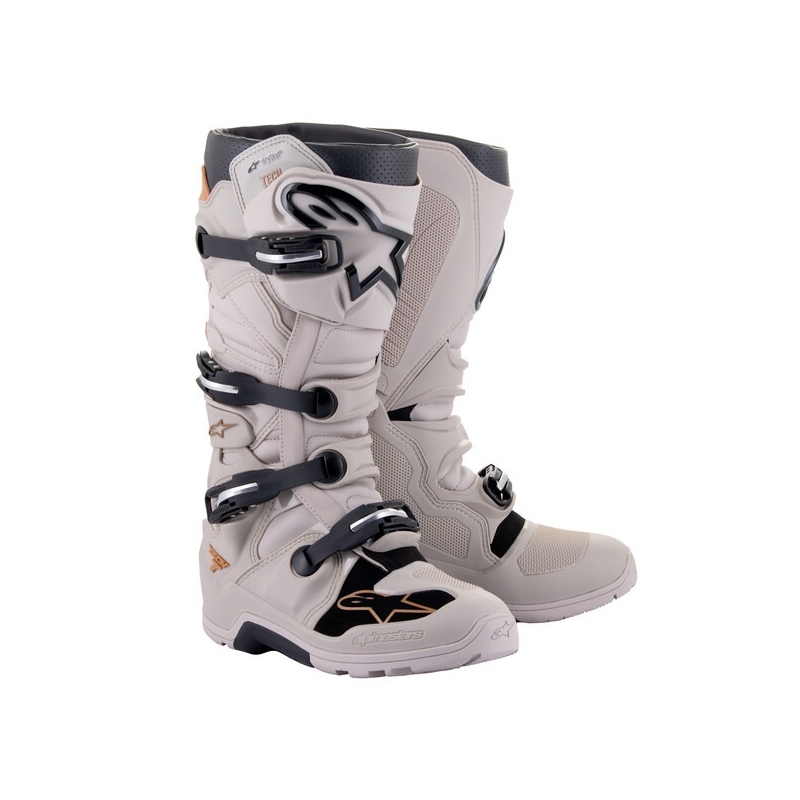 Alpinestars TECH 7 Enduro Drystar μαύρες μπότες μοτοσικλέτας με άμμο