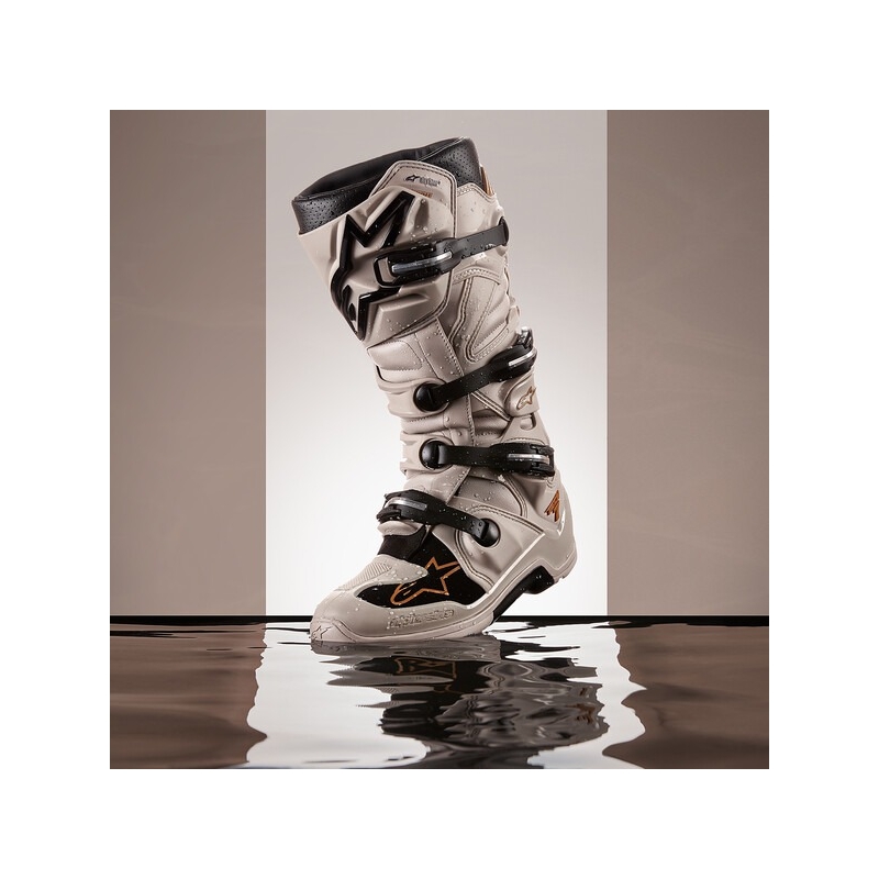 Alpinestars TECH 7 Enduro Drystar μαύρες μπότες μοτοσικλέτας με άμμο