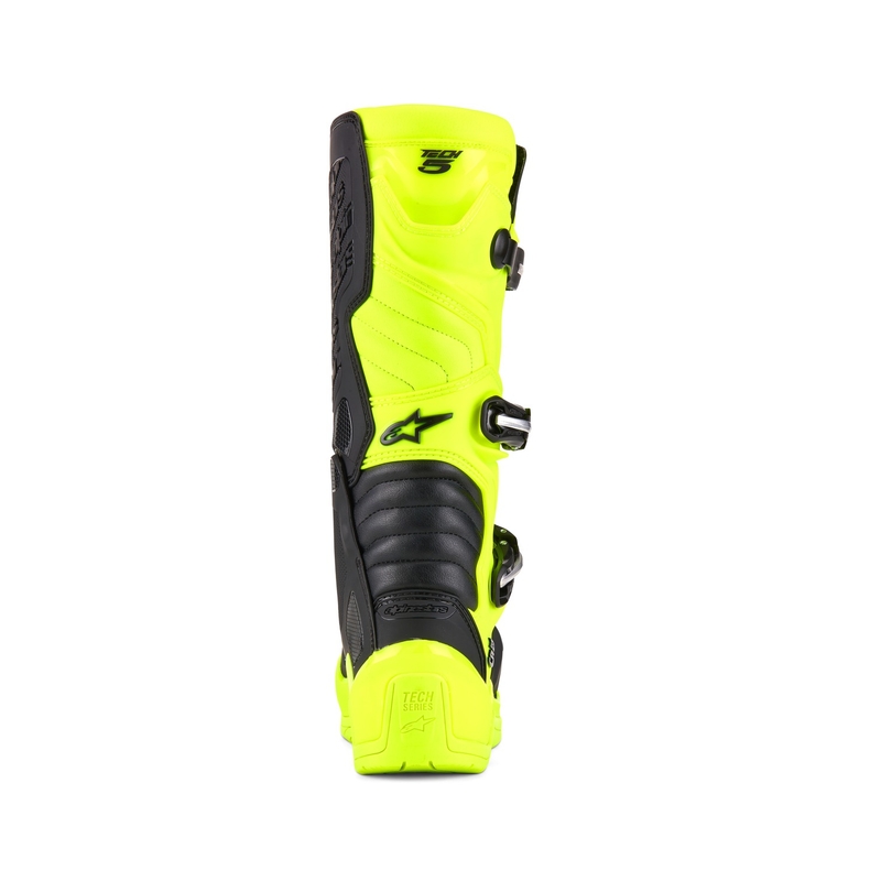 Μπότες μοτοσικλέτας Alpinestars Tech 5 fluorescent κίτρινο-μαύρο