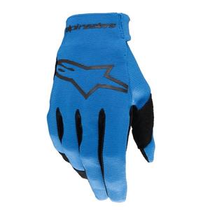 Γάντια μοτοσικλέτας Alpinestars Radar γαλάζιο-μαύρο