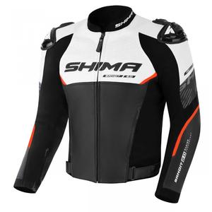 Μπουφάν μοτοσικλέτας Shima Bandit 2.0 μαύρο-λευκό-κόκκινο
