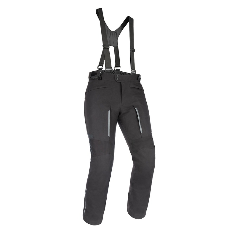 Oxford Advanced Hinterland DRY2DRY™ Μαύρο κοντό παντελόνι μοτοσικλέτας