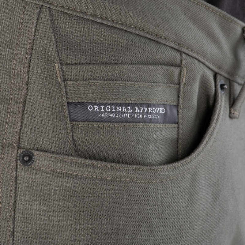 Oxford Original Approved Cargo AA χακί παντελόνι μοτοσικλέτας