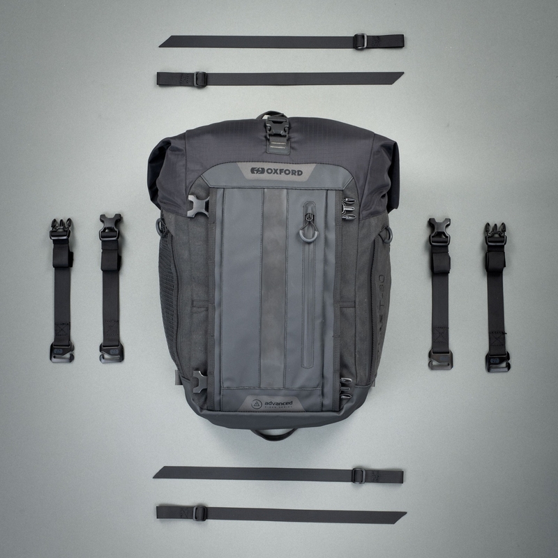 Τσάντα καθίσματος συνοδηγού Oxford Atlas T-10 Advanced Tourpack 10L μαύρη