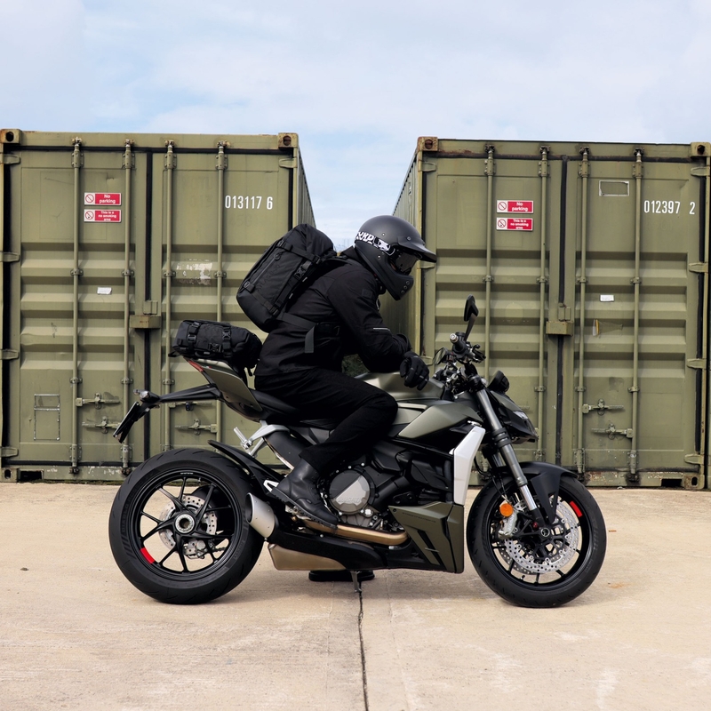 Τσάντα καθίσματος συνοδηγού Oxford Atlas T-10 Advanced Tourpack 10L μαύρη