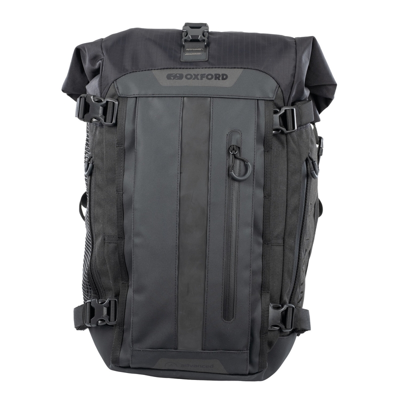 Τσάντα καθίσματος συνοδηγού Oxford Atlas T-20 Advanced Tourpack 20 λίτρων μαύρη