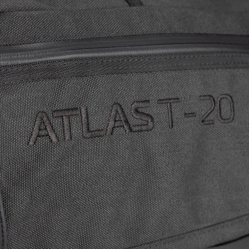 Τσάντα καθίσματος συνοδηγού Oxford Atlas T-20 Advanced Tourpack 20 λίτρων μαύρη