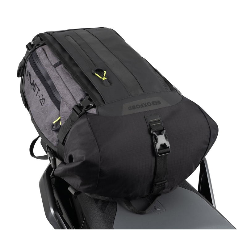 Τσάντα καθίσματος συνοδηγού Oxford Atlas T-20 Advanced Tourpack 20 λίτρων γκρι