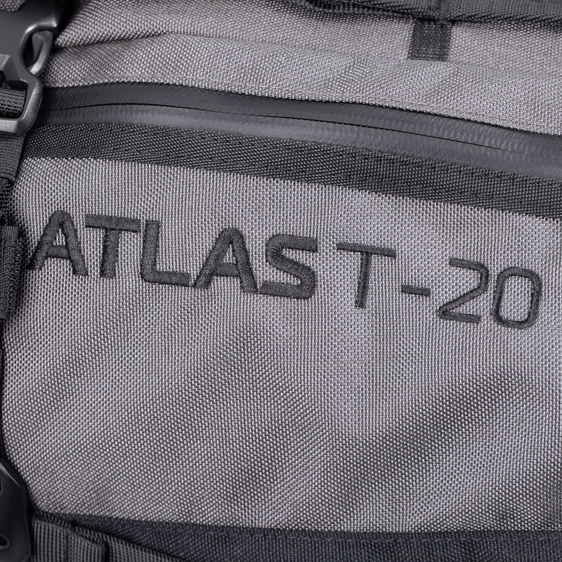 Τσάντα καθίσματος συνοδηγού Oxford Atlas T-20 Advanced Tourpack 20 λίτρων γκρι