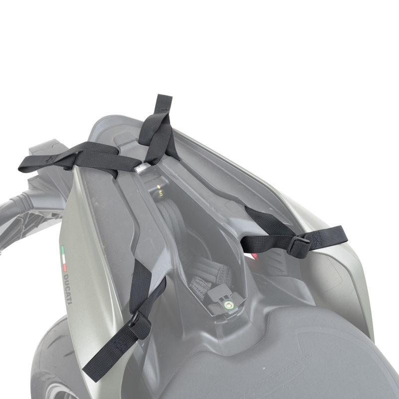 Τσάντα καθίσματος συνοδηγού Oxford Atlas T-30 Advanced Tourpack 30 λίτρων μαύρη