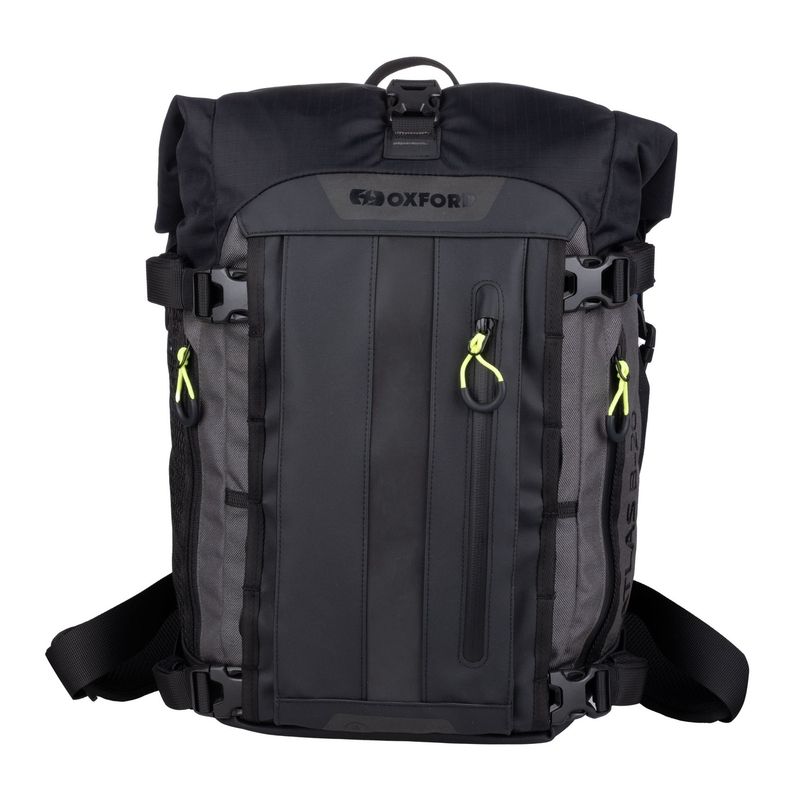 Τσάντα μοτοσικλέτας Oxford Atlas B-20 Advanced Backpack 20 l γκρι