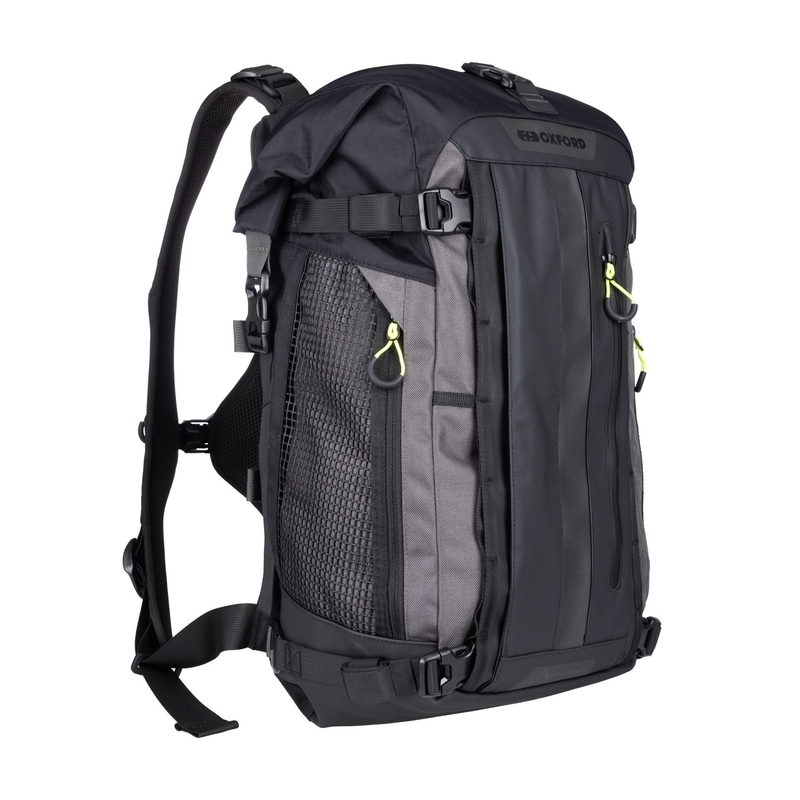 Τσάντα μοτοσικλέτας Oxford Atlas B-30 Advanced Backpack 30 l μαύρη