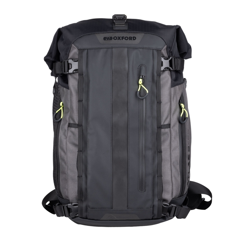 Τσάντα μοτοσικλέτας Oxford Atlas B-30 Advanced Backpack 30 l μαύρη