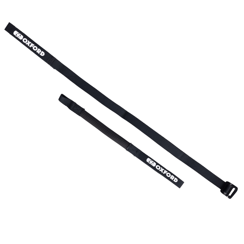 Ιμάντες αποσκευών Oxford Atlas G-Hook 2 τεμάχια μαύρο 17 mm x 2 m
