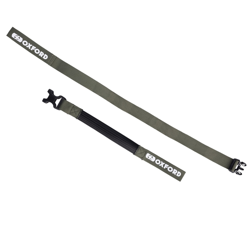 Ιμάντες αποσκευών Oxford Atlas B-Clip 2 τεμάχια πράσινο 26 mm x 2 m