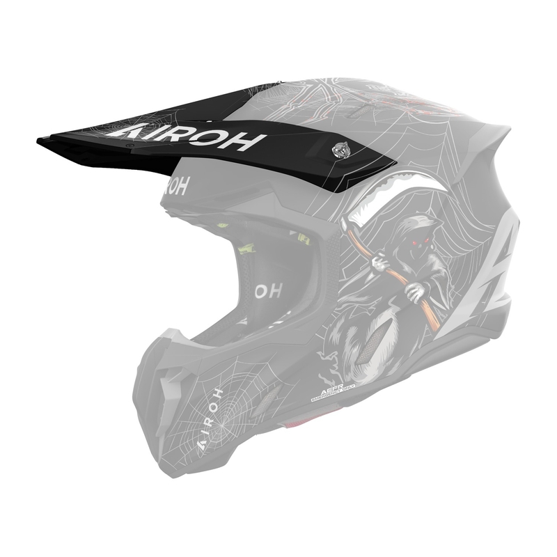 Κάλυμμα κράνους για Airoh Twist 3 Arcade μαύρο ματ