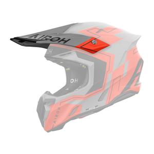 Γυαλιά κράνους για Airoh Twist 3 Dizzy fluo πορτοκαλί ματ