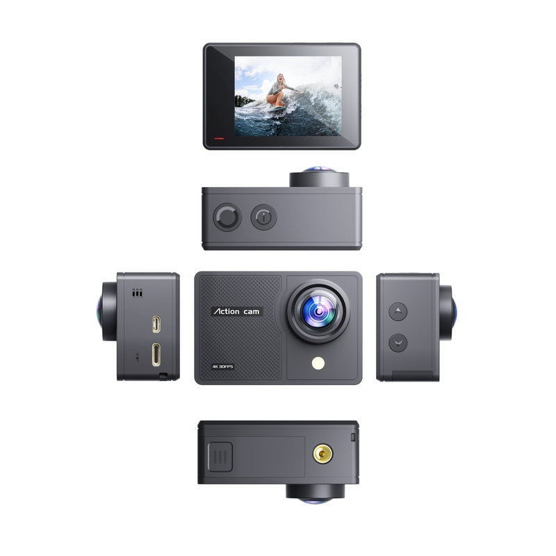 MaxTo Action Cam 4k Εξωτερική κάμερα