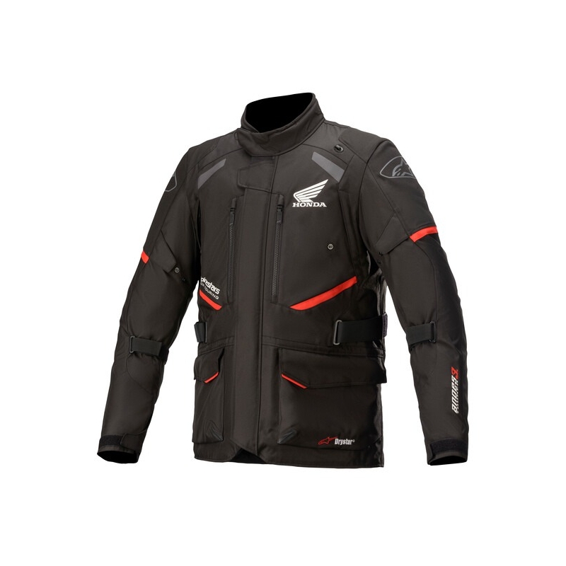Μπουφάν μοτοσικλέτας Alpinestars Andes Drystar TECH-AIR 5 συμβατό Honda Collection μαύρο-κόκκινο
