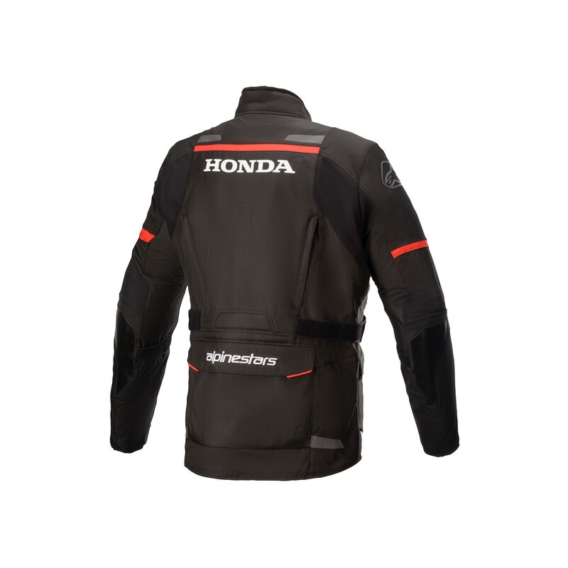 Μπουφάν μοτοσικλέτας Alpinestars Andes Drystar TECH-AIR 5 συμβατό Honda Collection μαύρο-κόκκινο