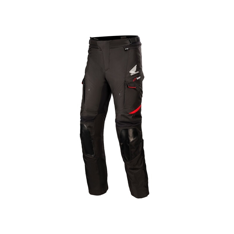 Alpinestars Andes Drystar Honda Collection Μαύρο και κόκκινο παντελόνι μοτοσικλέτας