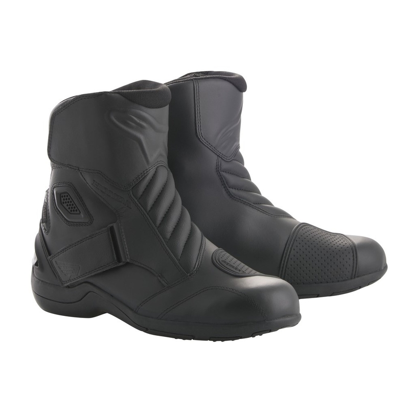 Boty na motorku Alpinestars New Land Drystar Honda Kolekce černo-červené