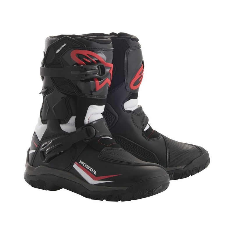 Alpinestars Belize Drystar Honda Collection Μπότες μοτοσικλέτας σε μαύρο, λευκό και κόκκινο χρώμα