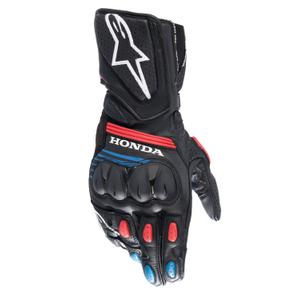 Alpinestars SP-8 Honda Γάντια Μοτοσικλέτας Συλλογή 2025 μαύρο-κόκκινο-μπλε