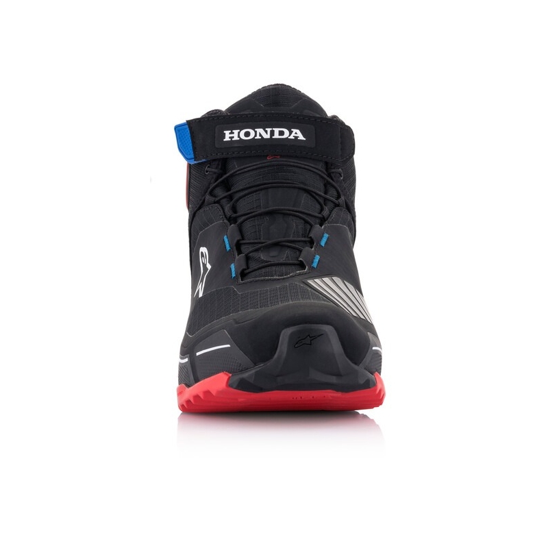 Alpinestars CR-X Drystar Honda Collection Μαύρο-κόκκινο-μπλε μπότες μοτοσικλέτας
