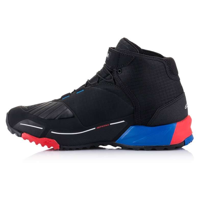 Alpinestars CR-X Drystar Honda Collection Μαύρο-κόκκινο-μπλε μπότες μοτοσικλέτας