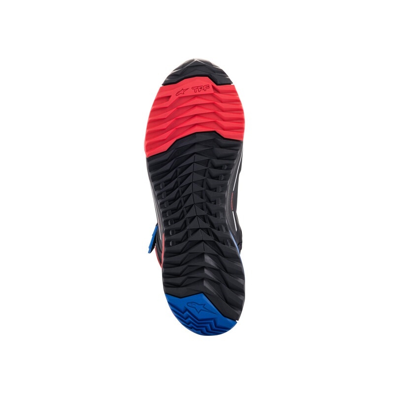 Alpinestars CR-X Drystar Honda Collection Μαύρο-κόκκινο-μπλε μπότες μοτοσικλέτας