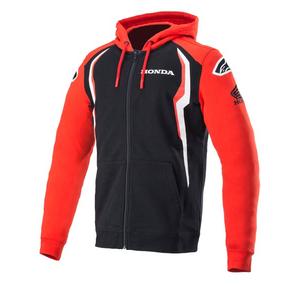 Alpinestars Honda κόκκινο και μαύρο φούτερ με κουκούλα