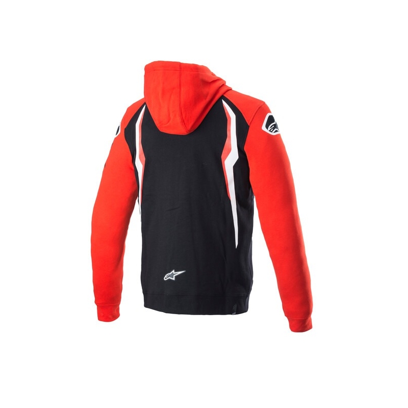 Alpinestars Honda κόκκινο και μαύρο φούτερ με κουκούλα