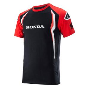 T-shirt Alpinestars Honda κόκκινο και μαύρο 2024