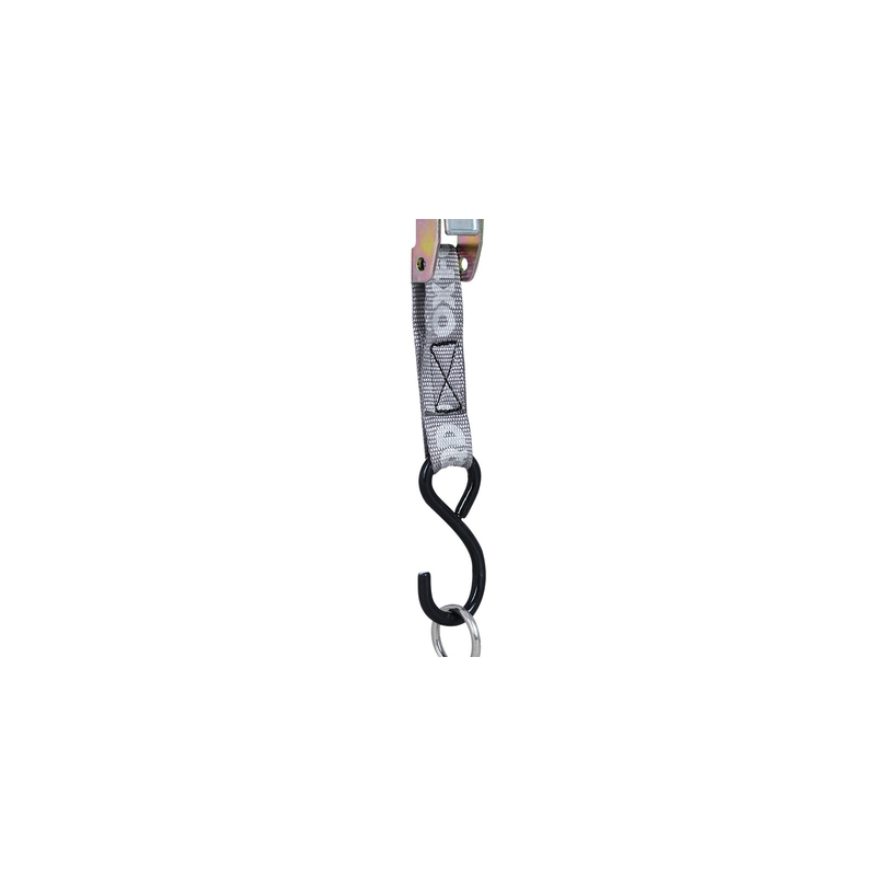 Ρυθμιζόμενοι και ενισχυμένοι ιμάντες καραμπίνερ Oxford 25 mm γκρι