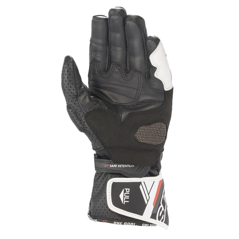 Γυναικεία γάντια μοτοσικλέτας Alpinestars SP-8 μαύρο και λευκό