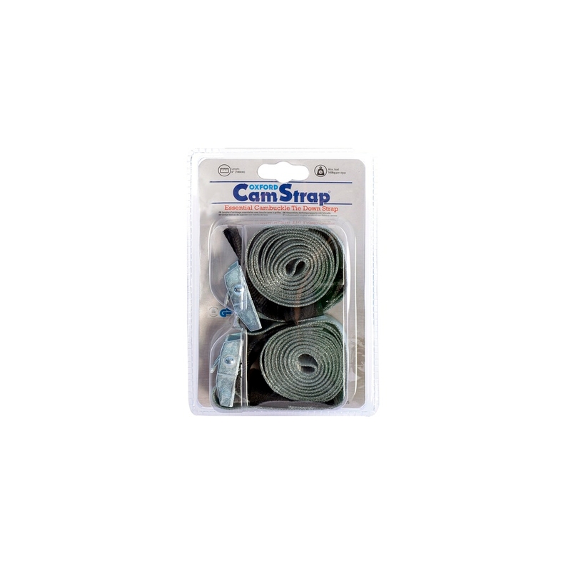 Ρυθμιζόμενοι ιμάντες Oxford Cam Straps με Velcro free end fixation γκρι