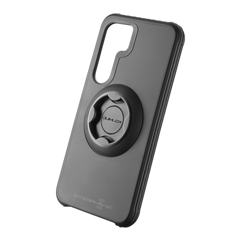 Προστατευτικό κάλυμμα Interphone QUIKLOX Tetraforce για Samsung Galaxy S24 Ultra μαύρο