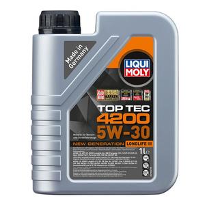 LIQUI MOLY Top Tec 4200 5W-30 Συνθετικό λάδι κινητήρα νέας γενιάς 1 l