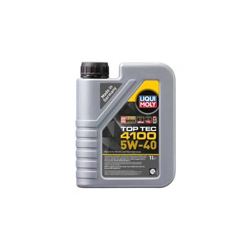 LIQUI MOLY Top Tec 4100 5W-40 Συνθετικό λάδι κινητήρα 1 l