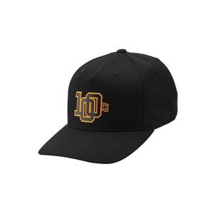 100% Varsity Snapback Cap Μαύρο