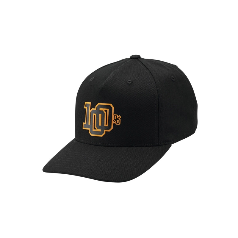 100% Varsity Snapback Cap Μαύρο