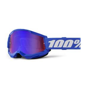 Παιδικά γυαλιά motocross 100% STRATA 2 μπλε κόκκινο-μπλε plexi