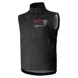 Alpinestars Techstar softshell γιλέκο μαύρο