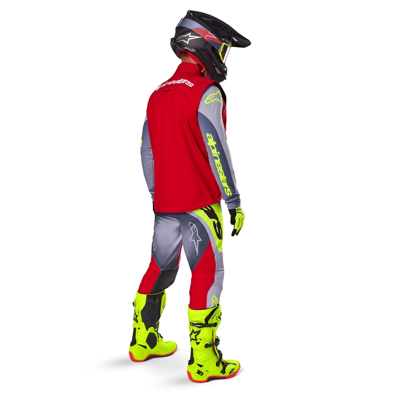 Alpinestars Techstar κόκκινο softshell γιλέκο