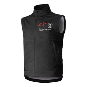 Alpinestars Techstar παιδικό softshell γιλέκο μαύρο