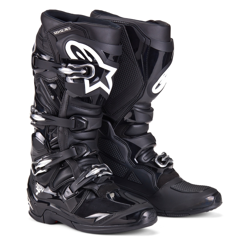 Μπότες μοτοσικλέτας Alpinestars Tech 7 μαύρες