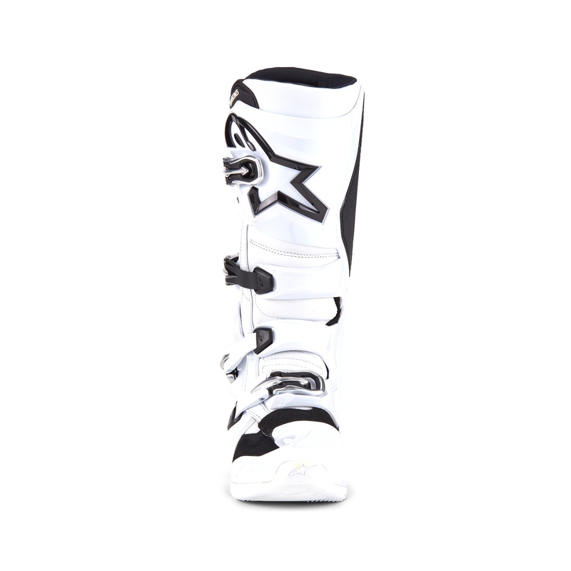Μπότες μοτοσικλέτας Alpinestars Tech 7 λευκές-μαύρες