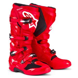 Μπότες μοτοσικλέτας Alpinestars Tech 7 κόκκινες