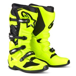 Alpinestars Tech 7 fluo κίτρινο και μαύρο 2025 μπότες μοτοσικλέτας
